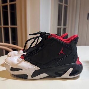 Nike Kids Sneakers Black Red White